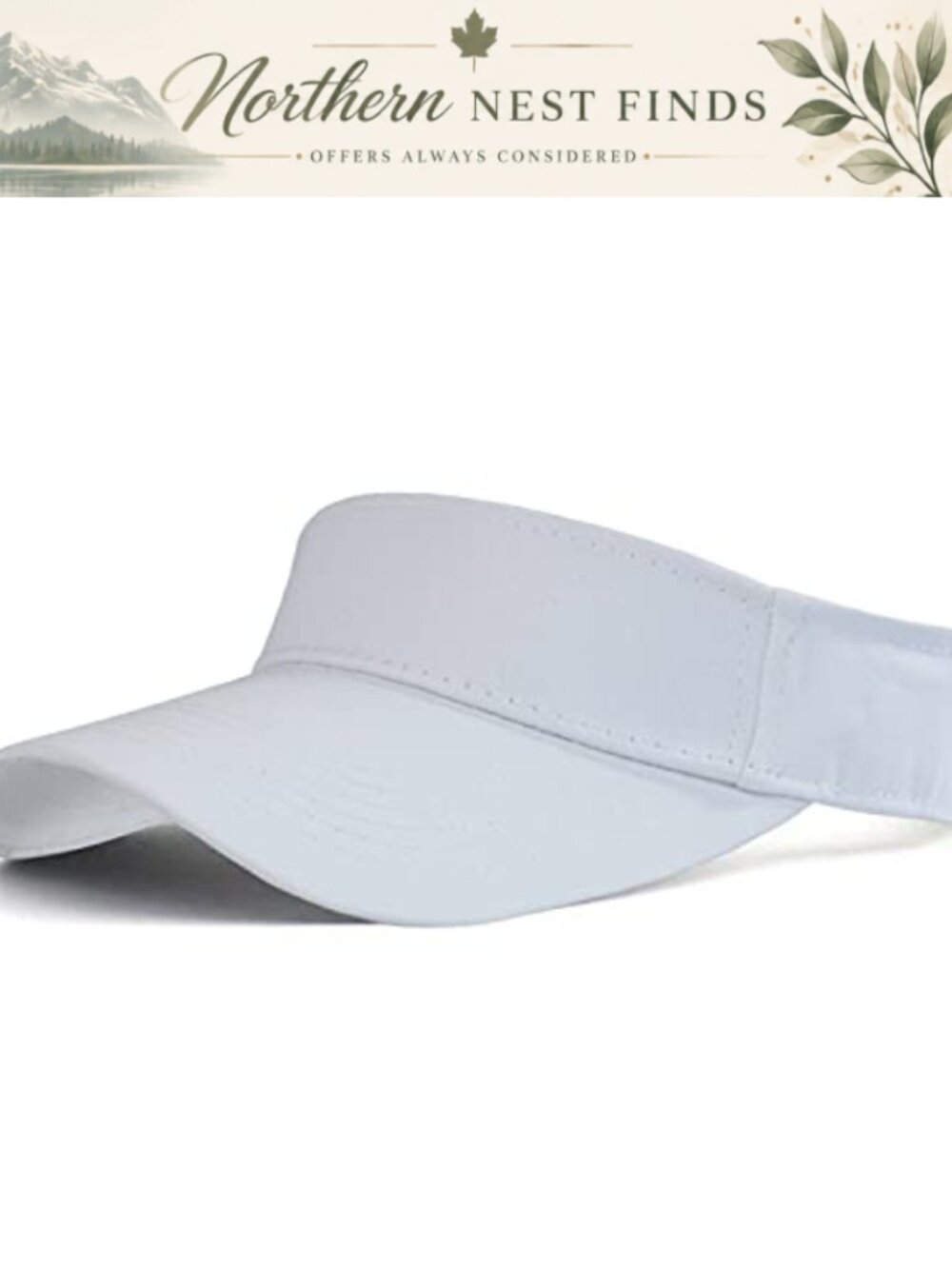 Cotton Sports Sun Visor Hat Twill Baseball Cap Running Tennis